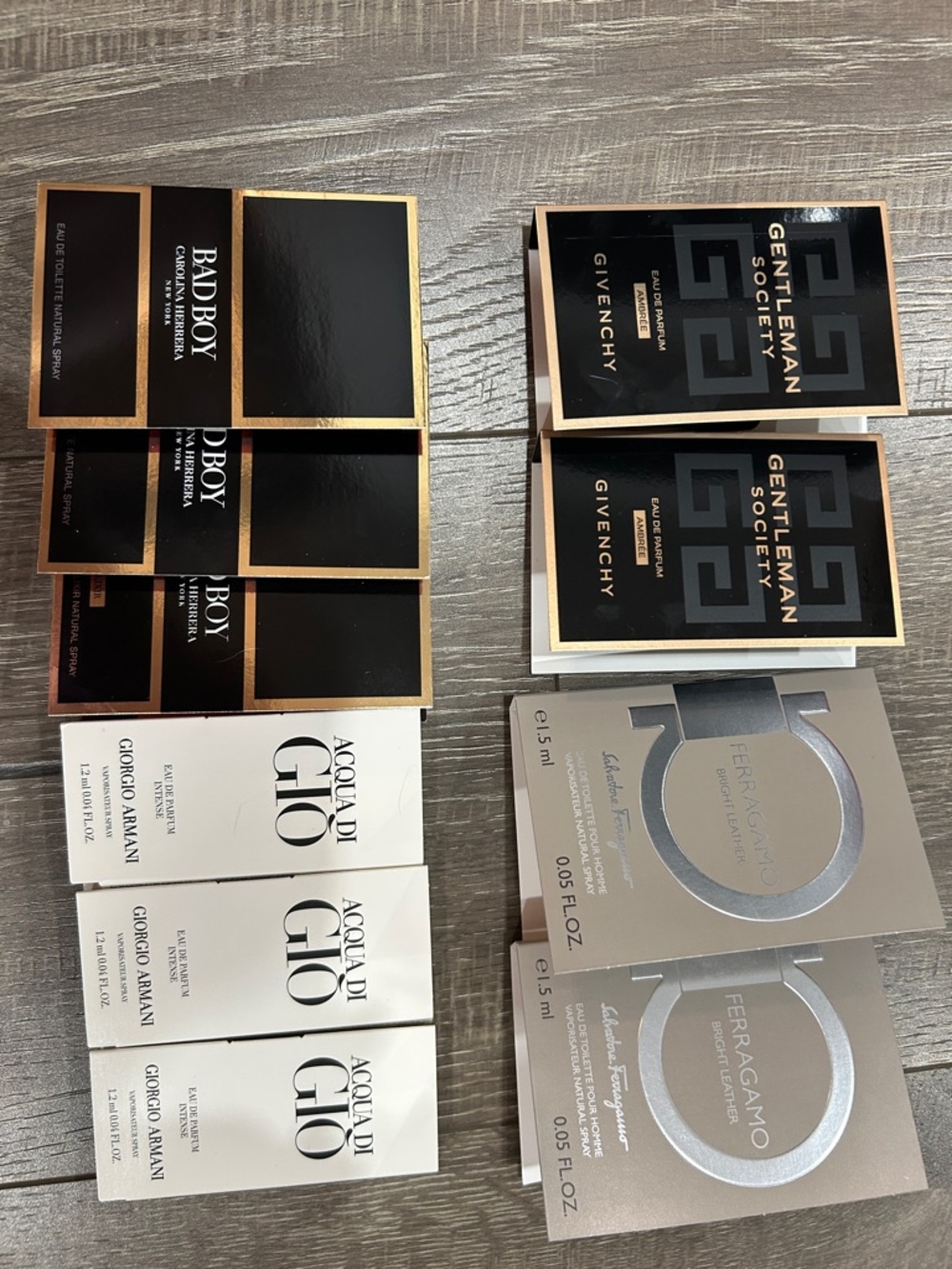 10 pieces Assorted Designer mens Samples
